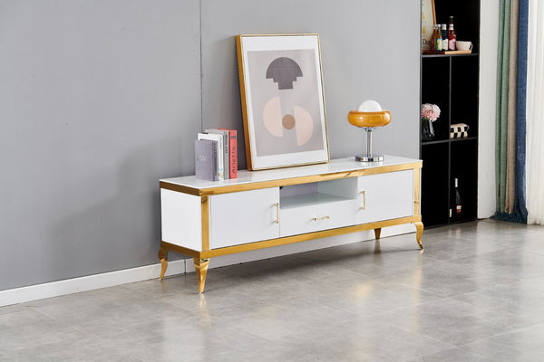 MTV Baroque Avec Rangement Pied Dore