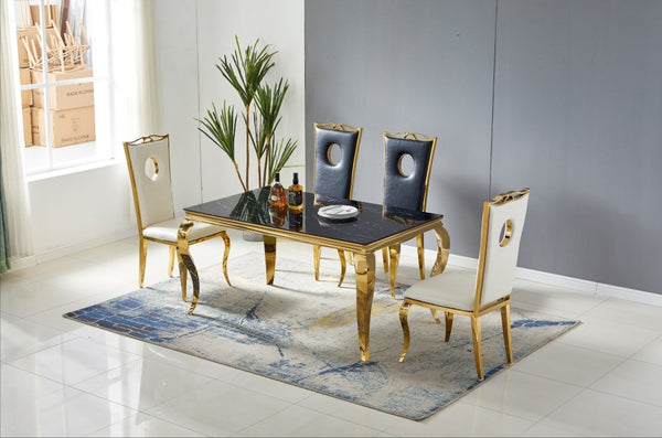 Table Baroque 1m50 Pied Dore