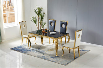 Table Baroque 1m50 Pied Dore