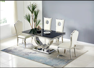Table Trophee 1m50 Pied Argent
