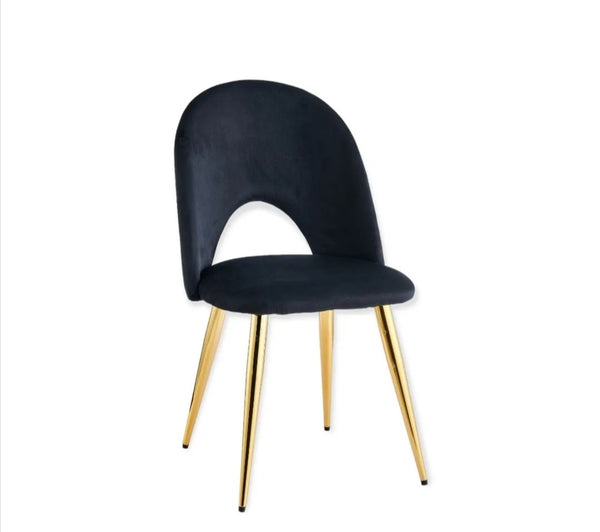 Chaise Amelia Pied Dore