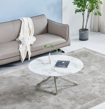 Table Basse Olivia Pied Argent