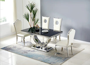 Table Trophee 1m80 Pied Argent