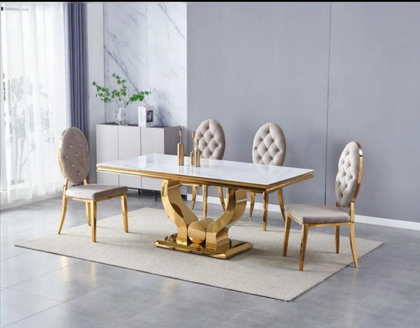 Table Trophee 1m80 Pied Dore