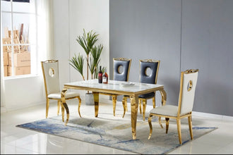 Table Baroque 1m80 Pied Dore