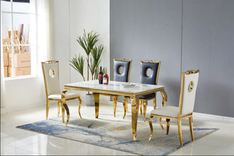 Table Baroque 1m50 Pied Dore