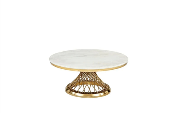 Table Basse Deluxe Pied Gold