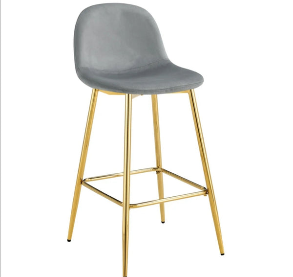 Tabouret de bar scandinave Pied Gold