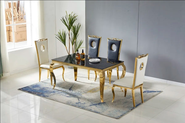 Table Baroque 1m80 Pied Dore