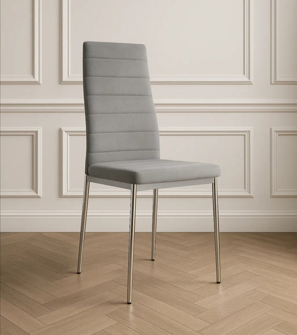 Chaise Tolia Pied Chrome