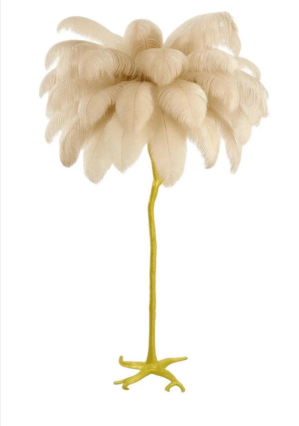 Lampadaire Velona Plume D'autruche 80x170 CM