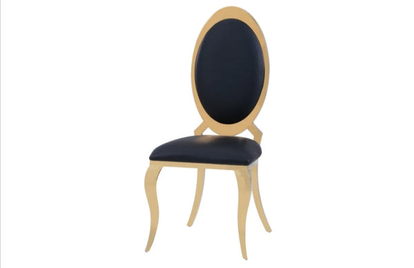 Chaise Angel Pied Gold