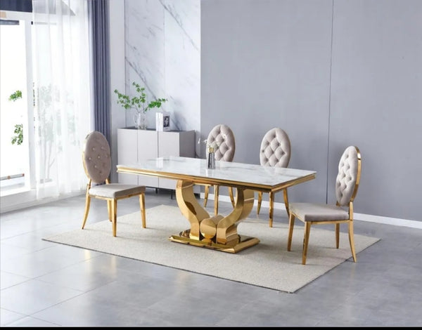 Table Trophee 1m50 Pied Dore