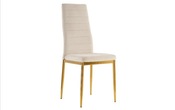 Chaise Tolia Pied Gold