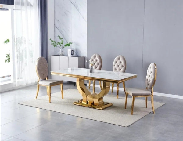 Table Trophee 1m80 Pied Dore