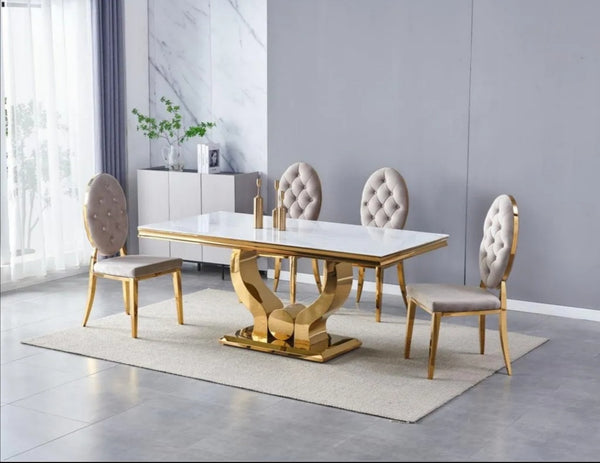 Table Trophee 1m50 Pied Dore