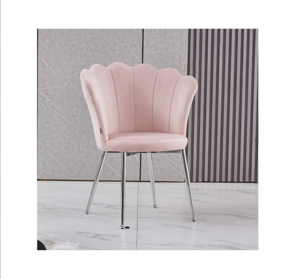 Chaise Nymphea Pied Chrome