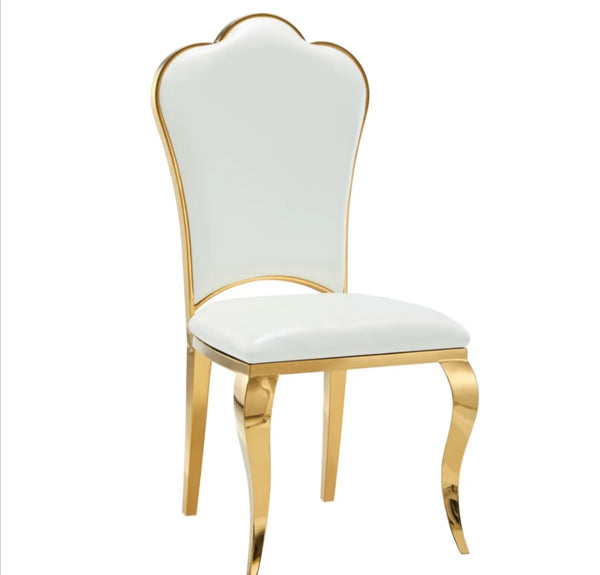 Chaise Sakura Pied Gold