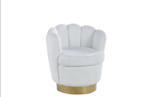 Fauteuil Boudoir Rotatif Molletonne Doudou